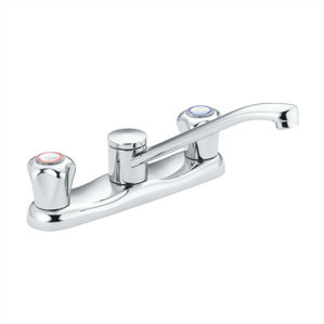 Moen Chateau Double Handle Centerset Kitchen Fau..