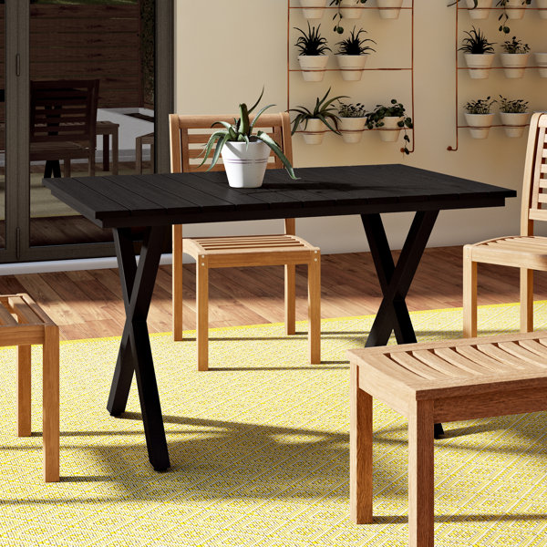 Outdoor Resin Dining Table Wayfair Outdoor Resin Dining Table Wayfair