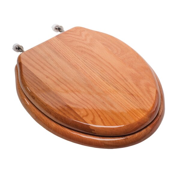 Designer Solid Wood Elongated Toilet Seat by Comfort Seats