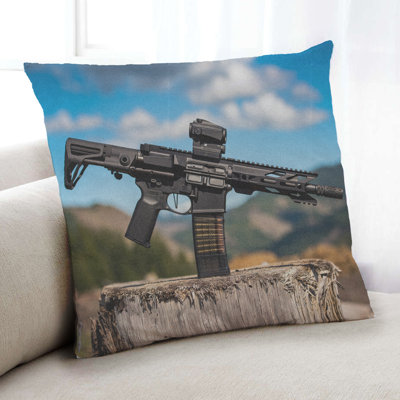 Tools Guns 9 Throw Pillow East Urban Home Cover Material Synthetic Tools Guns 9 Throw Pillow East Urban Home Cover Material Synthetic