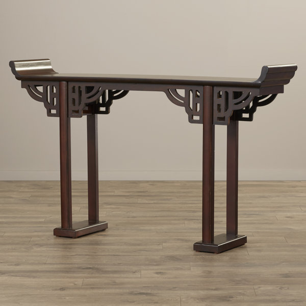 Arbaaz Kale Solid Wood Console Table By World Menagerie
