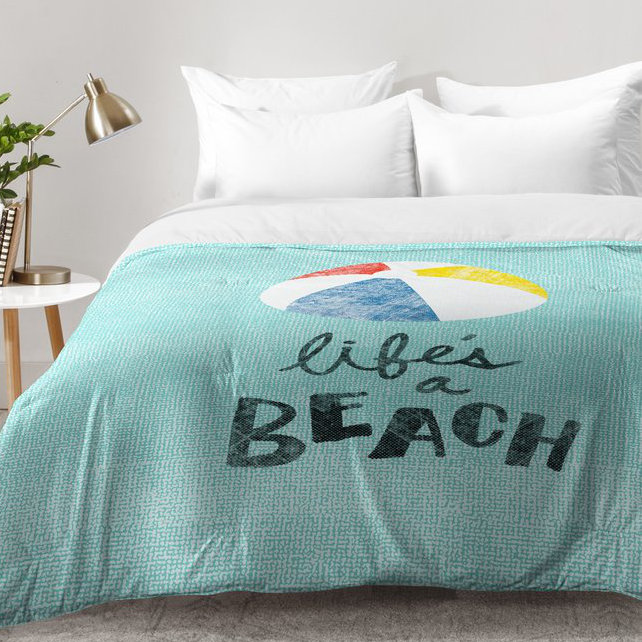 East Urban Home Lifes A Beach Comforter Set Wayfair