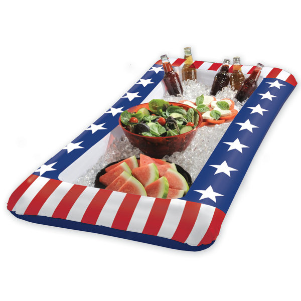 @ Patriotic Stars And Stripes Inflatable Cooler By Amscan 2019 Sale
