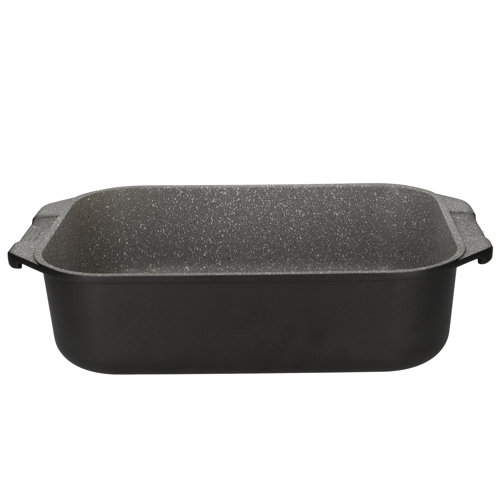 41cm Lightweight Cast Aluminium Roasting Pan MasterClass Colour: Black