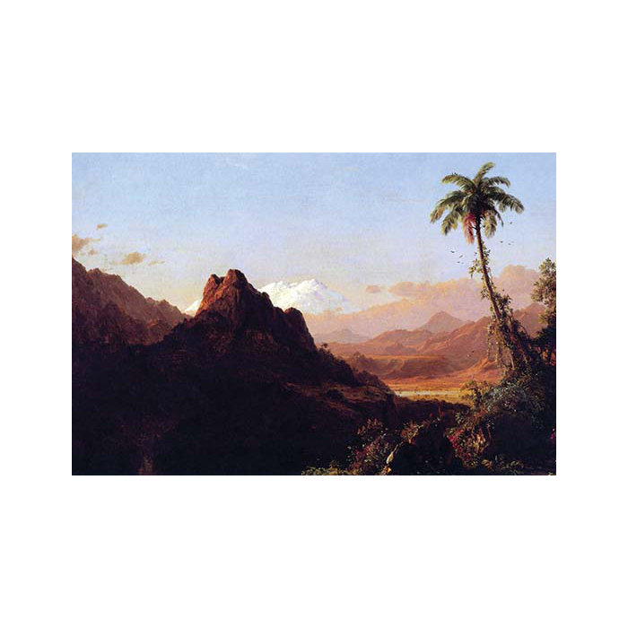 Buyenlarge In The Tropics By Frederic Edwin Church Painting