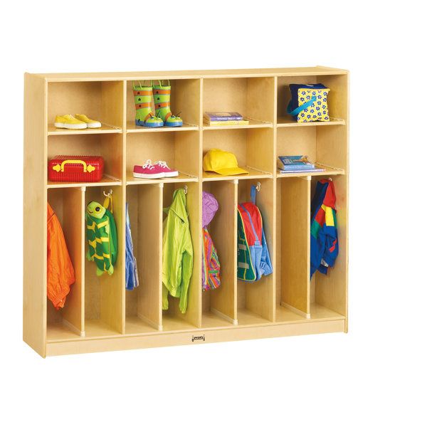3 Tier 4 Wide Coat Locker by Jonti-Craft
