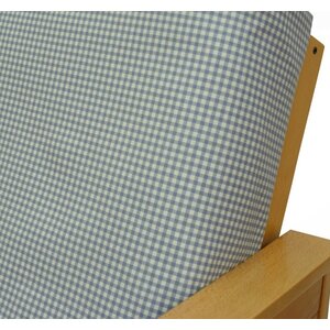 Dunsford Check Box Cushion Futon Slipcover