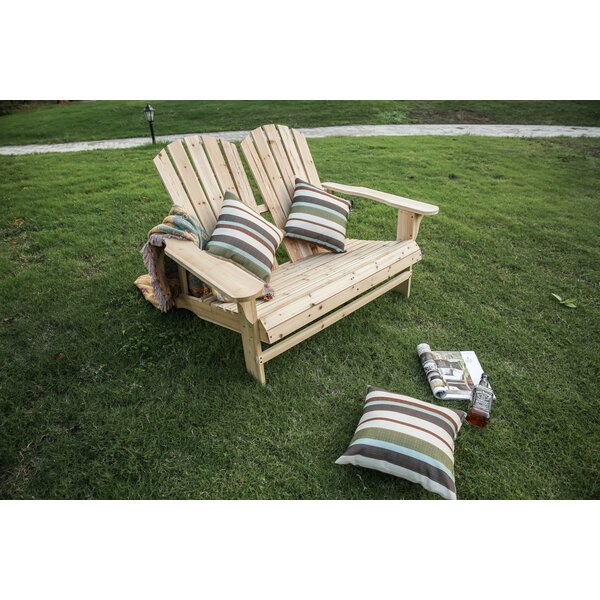 Melcher Wood Adirondack Chair by Rosecliff Heights