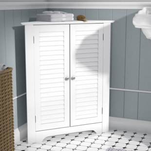 Corner Bathroom Cabinets Shelving You Ll Love Wayfair Save