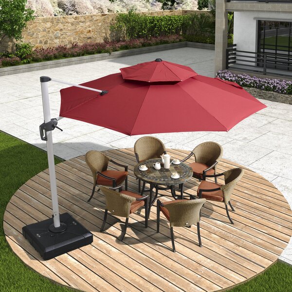 Burgue 13 Cantilever Umbrella By Latitude Run By Latitude Run Looking For On Patio Coffee Tables