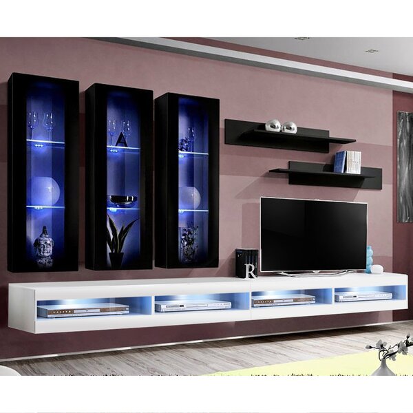FLYE3 Floating Entertainment Center For TVs Up To 70