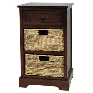 Malibu 3-Drawer Night Stand by Urban Designs