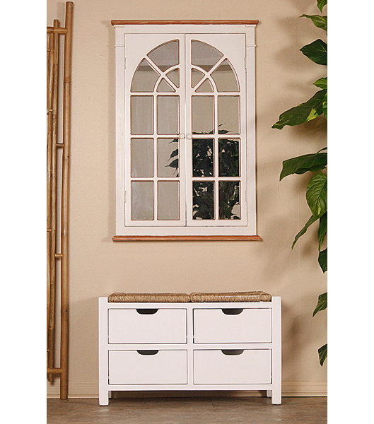 Heather Ann Wood Storage Bench & Reviews Wayfair