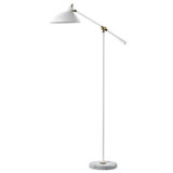 floor lamp with side reading light