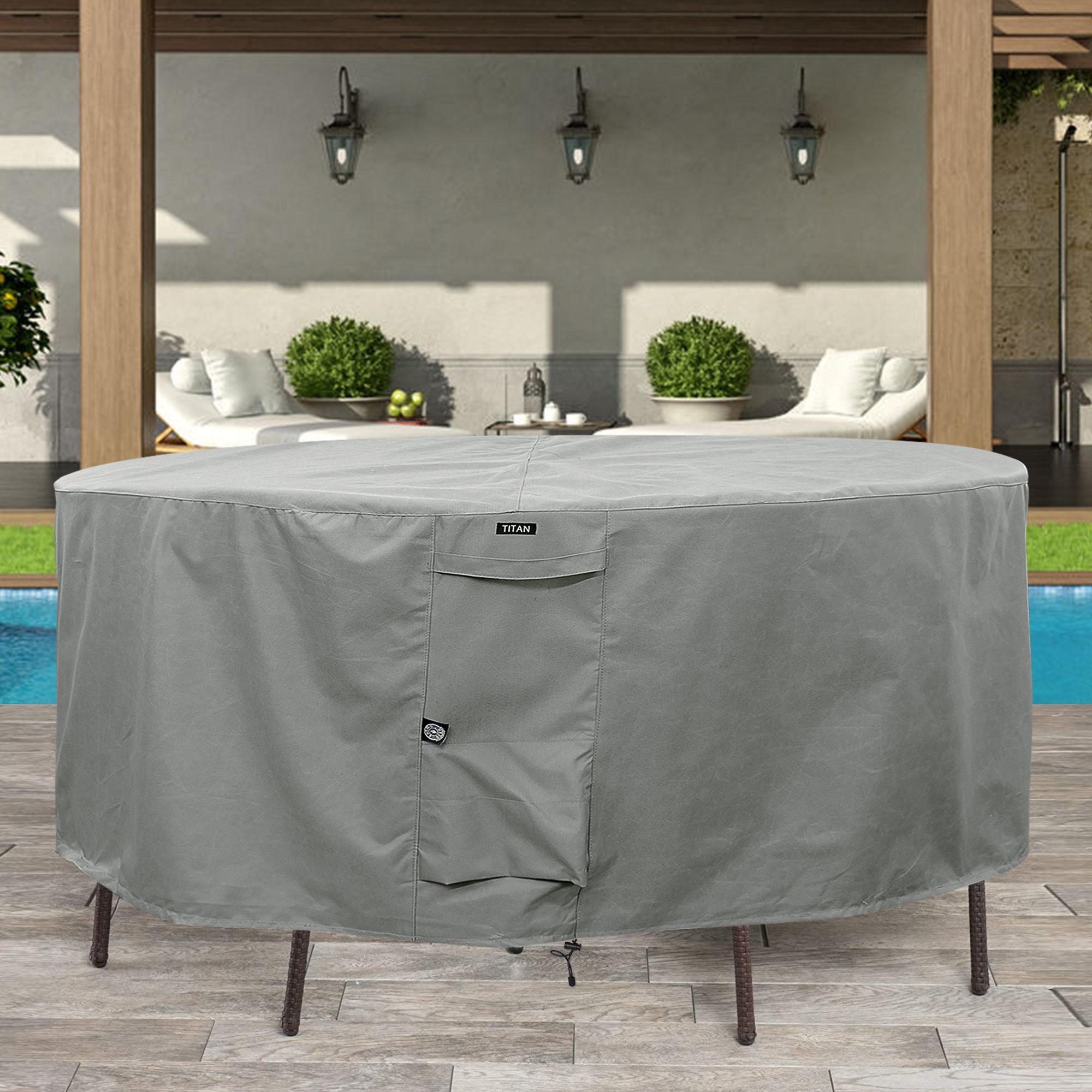 Khomogear Breathable Patio Dining Set Cover Reviews Wayfair