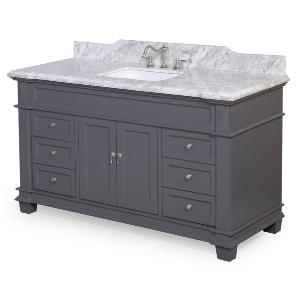 Elizabeth 60 Single Bathroom Vanity Set by Kitchen Bath Collection