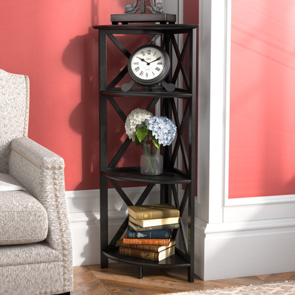 Northumberland Corner Unit Bookcase by Three Posts