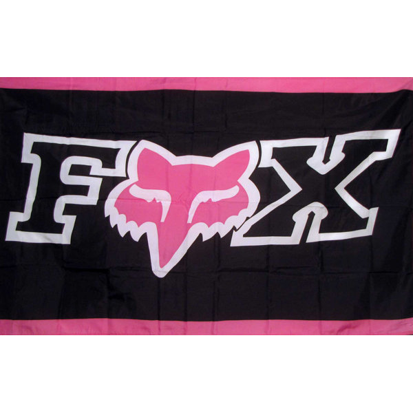 Fox Moto Polyester 3 x 5 ft. Flag by NeoPlex
