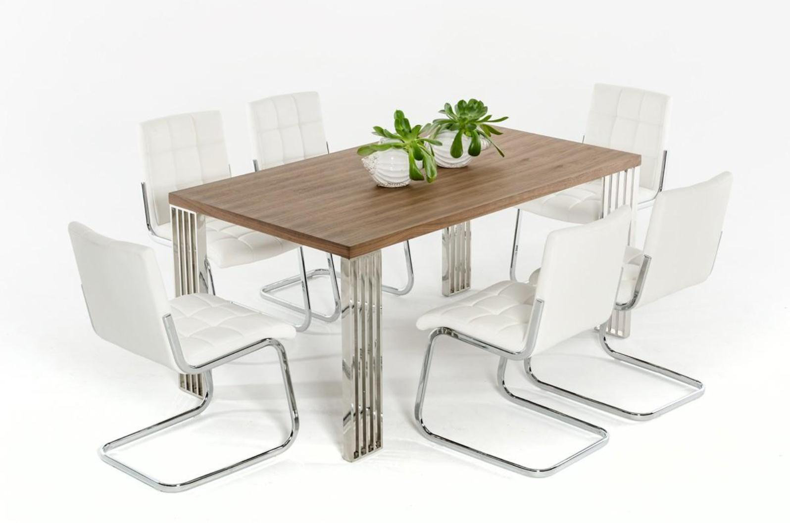 Clower Wood Top Dining Table Clower Wood Top Dining Table
