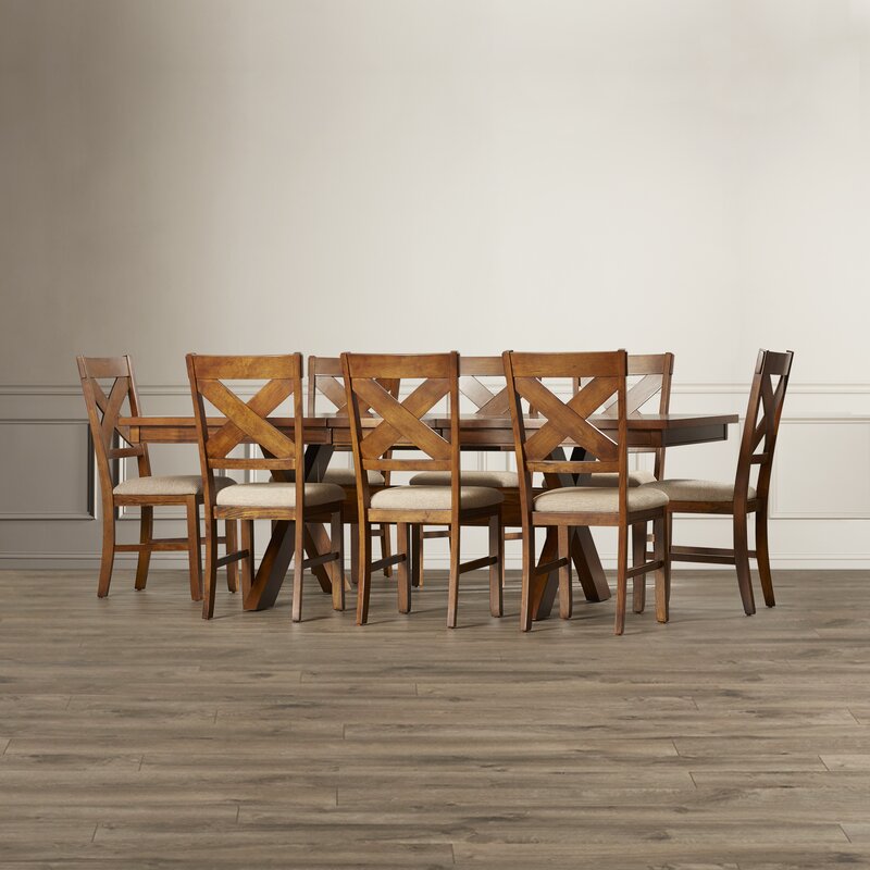 Warsaw 9 Piece Extendable Dining Set