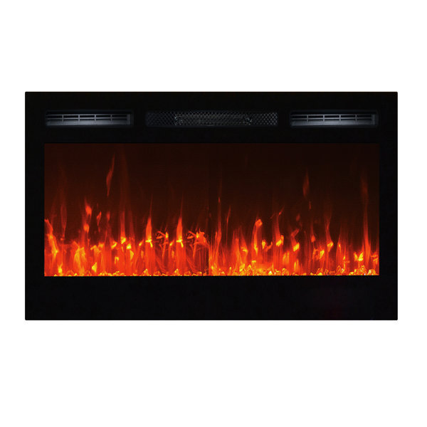 Sideline Wall Mounted Electric Fireplace by Touchstone