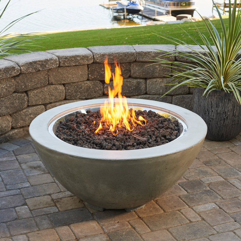 The Outdoor Greatroom Company Cove Concrete Propane Natural Gas