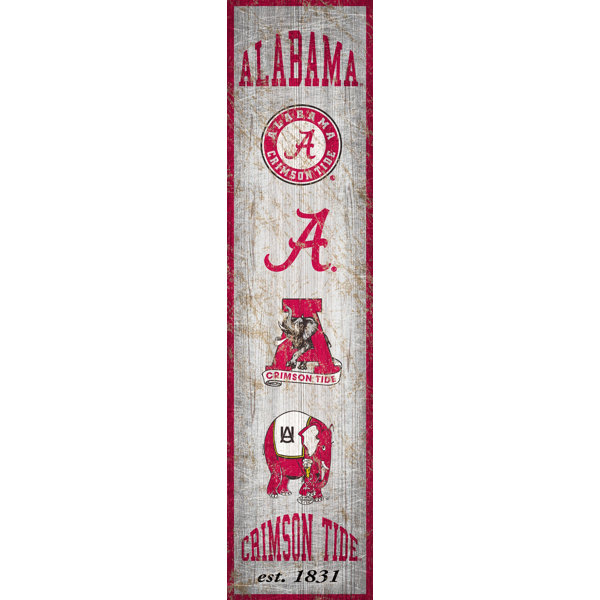 NCAA Heritage Graphic Art Print on Wood by Fan Creations