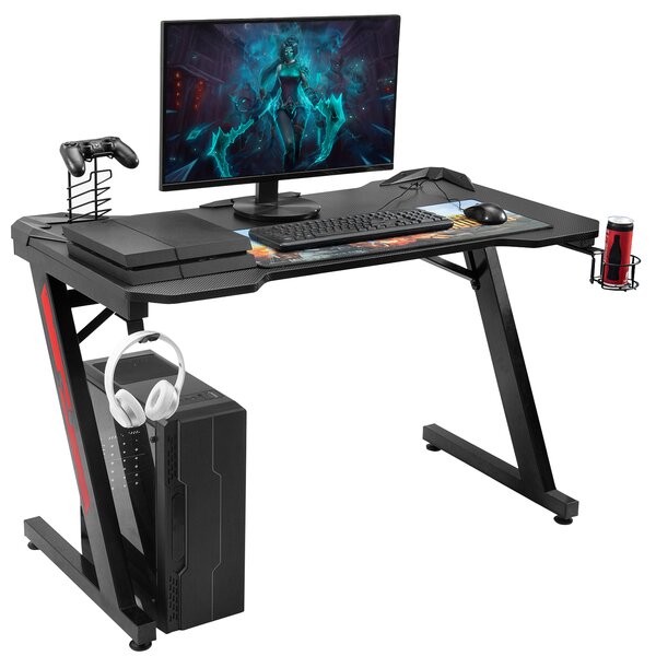 Symple Stuff Sinead Ergonomic Gaming Computer Desk Reviews Wayfair