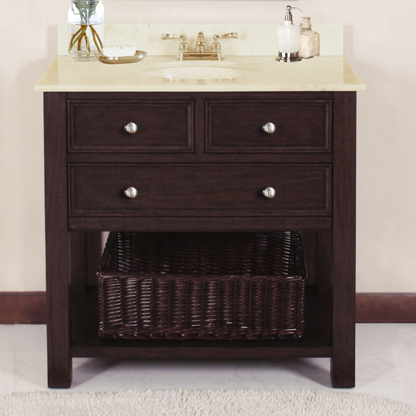 Camber 36 Single Bathroom Vanity Set by Lanza