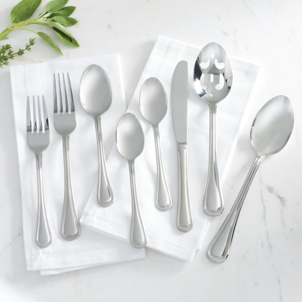 #2 Hollis 74 Piece Flatware Set By Oneida Today Only Sale
