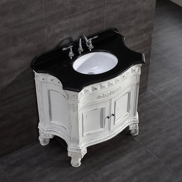 York 36 Single Bathroom Vanity Set by Ove Decors