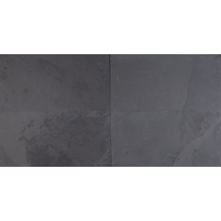 Ivetta Black Slate Tile Wayfair Montauk 12 X 24 Slate Field Tile In Black