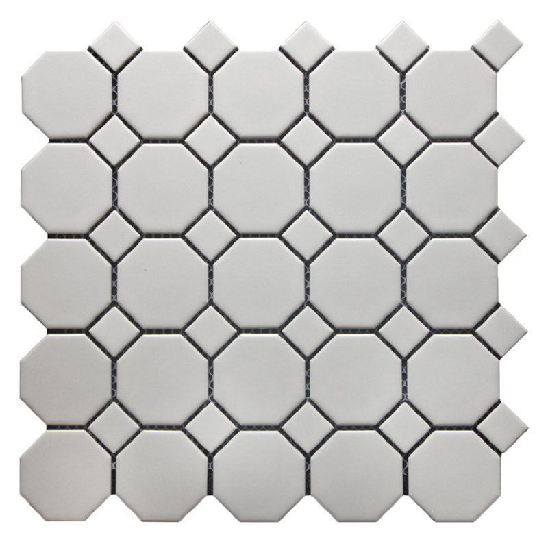 Mango Tile Octagon 12 X Ceramic Mosaic Wayfair Ceramic Mosaic Tile