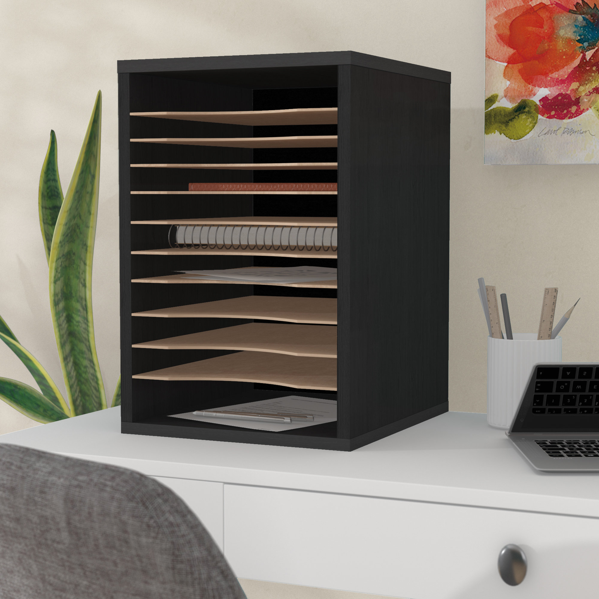 Rebrilliant Simone 11 Compartment Vertical Paper Sorter Reviews