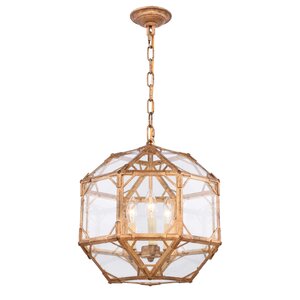 Puccio 3-Light Foyer Pendant