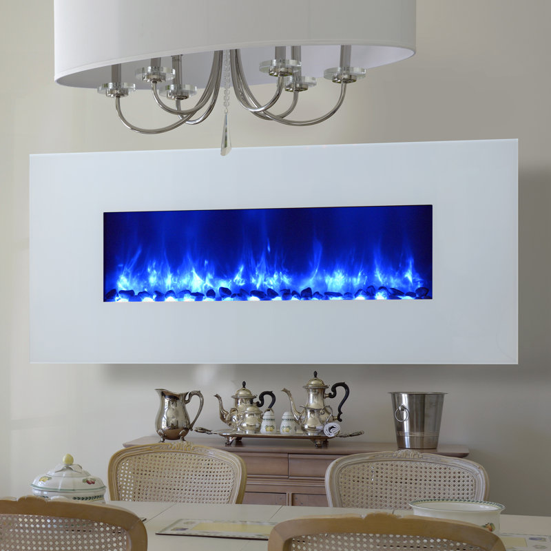 Orren Ellis Gallaudet Led Wall Mounted Electric Fireplace