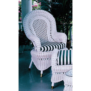 Country Armchair by Spice Islands Wicker Country Armchair by Spice Islands Wicker