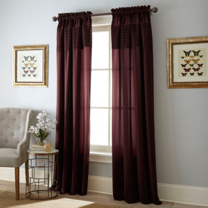 Perley Solid Blackout Rod pocket Single Curtain Panel (Set of 2)