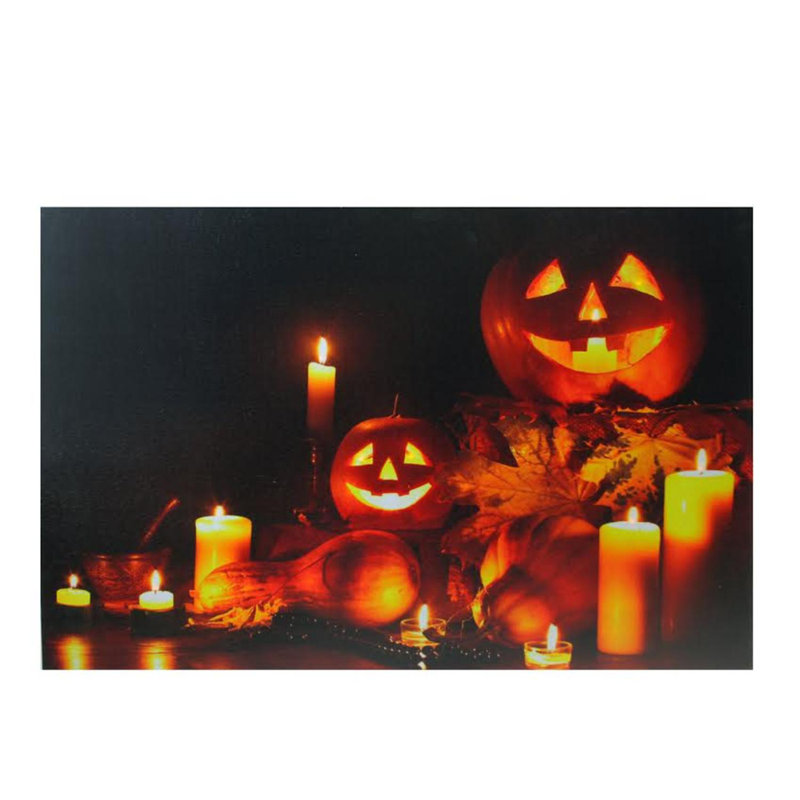 The Holiday Aisle Led Lighted Halloween Jack O Lanterns Fall