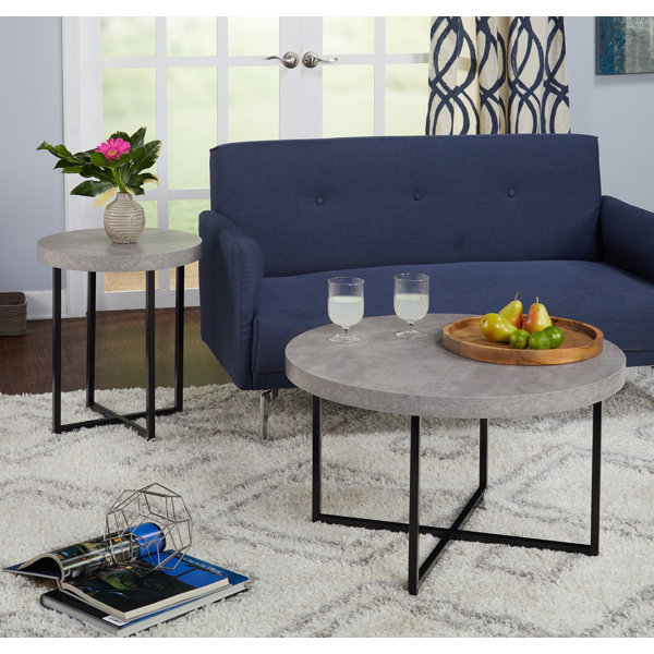 Quan 2 Piece Coffee Table Set by Wrought Studio