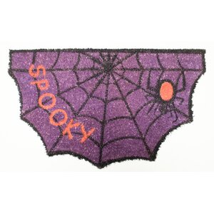 Halloween Spooky Spider Diecut Doormat