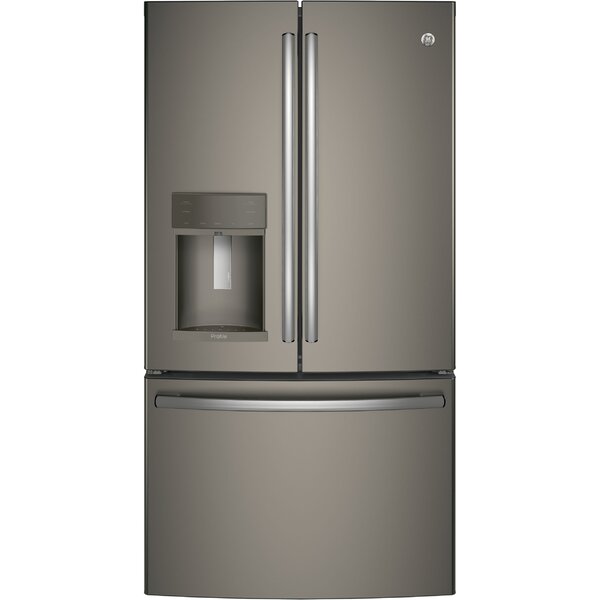 22.2 cu. ft. Energy Star® Counter Depth French Door Refrigerator with Hands-free Autofill by GE Profile™