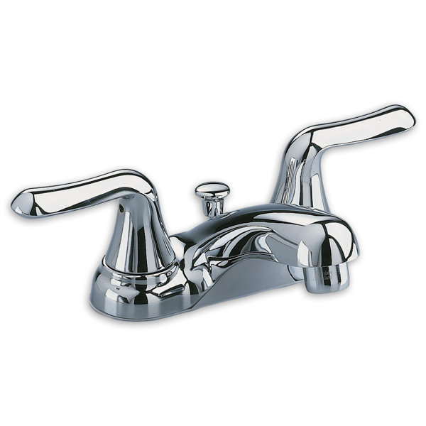 Colony Soft Two Handle Centerset Bathroom Faucet with Pop-Up Drain by American Standard