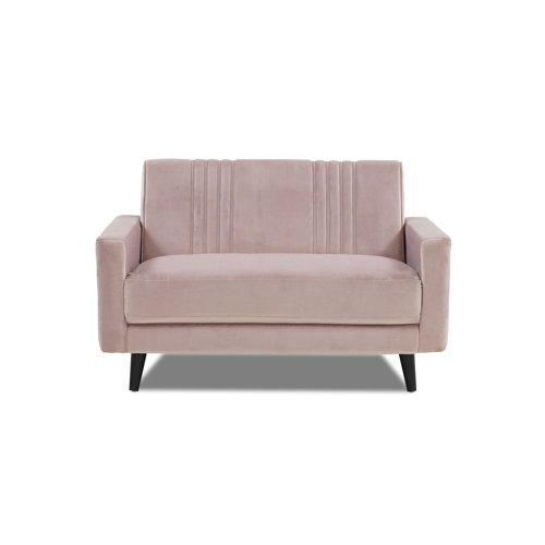 Almon 2 Seater Sofa Canora Grey Upholstery