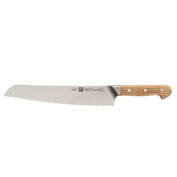 Pro 10 Holm Oak Ultimate Bread and Serrated Knife by Zwilling JA Henckels