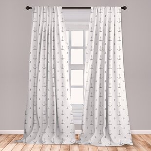 small door window curtains