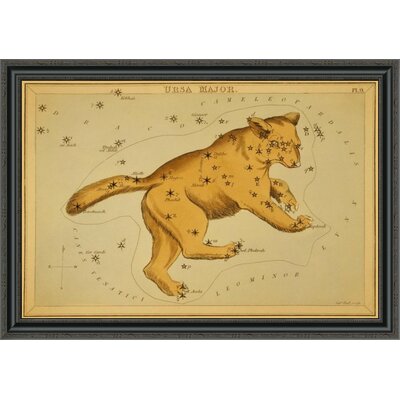 'Ursa Major; 1825' Framed Print East Urban Home Size: 24