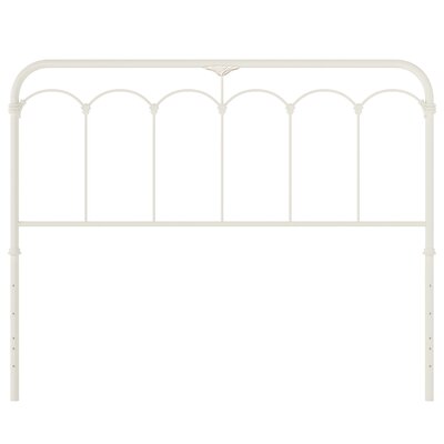Jasyn Open-Frame Headboard and Footboard Red Barrel Studio® Color: Textured White, Size: Full