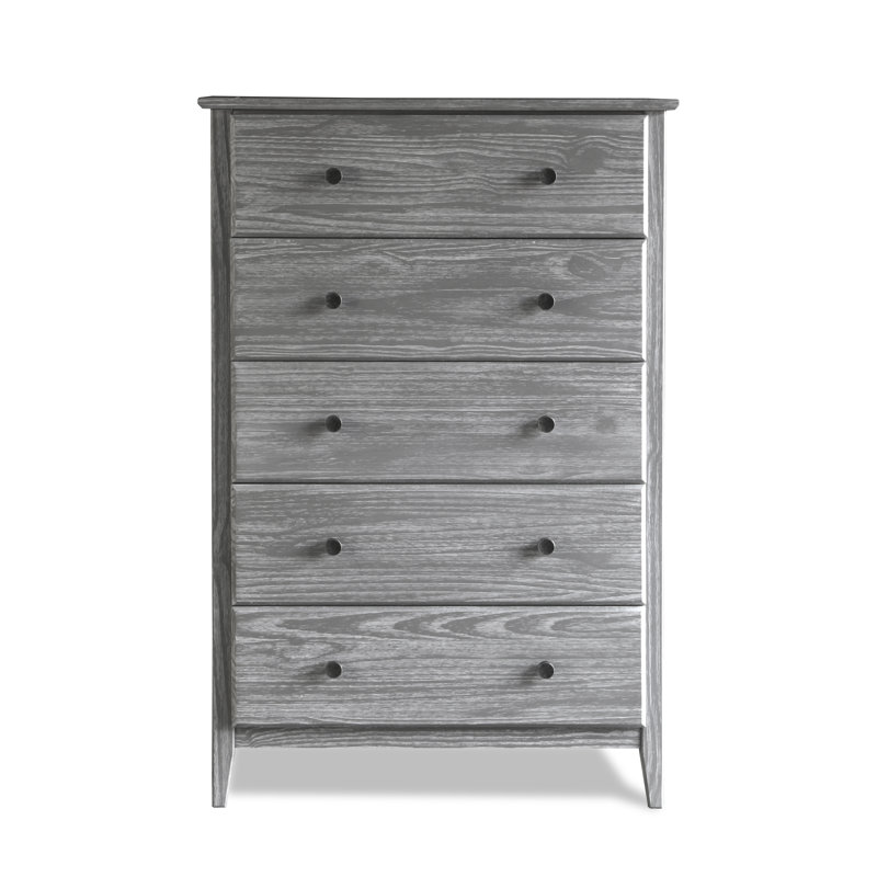 Grey 5 drawer dresser Clearance