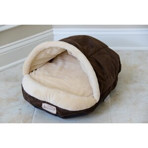 Cat Bed in Mocha and Beige